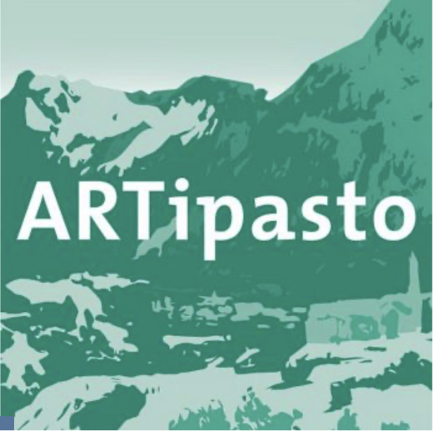 ARTipasto – Wort-Bildmarke des Kunstfestivals als Saisonauftakt im Bergell